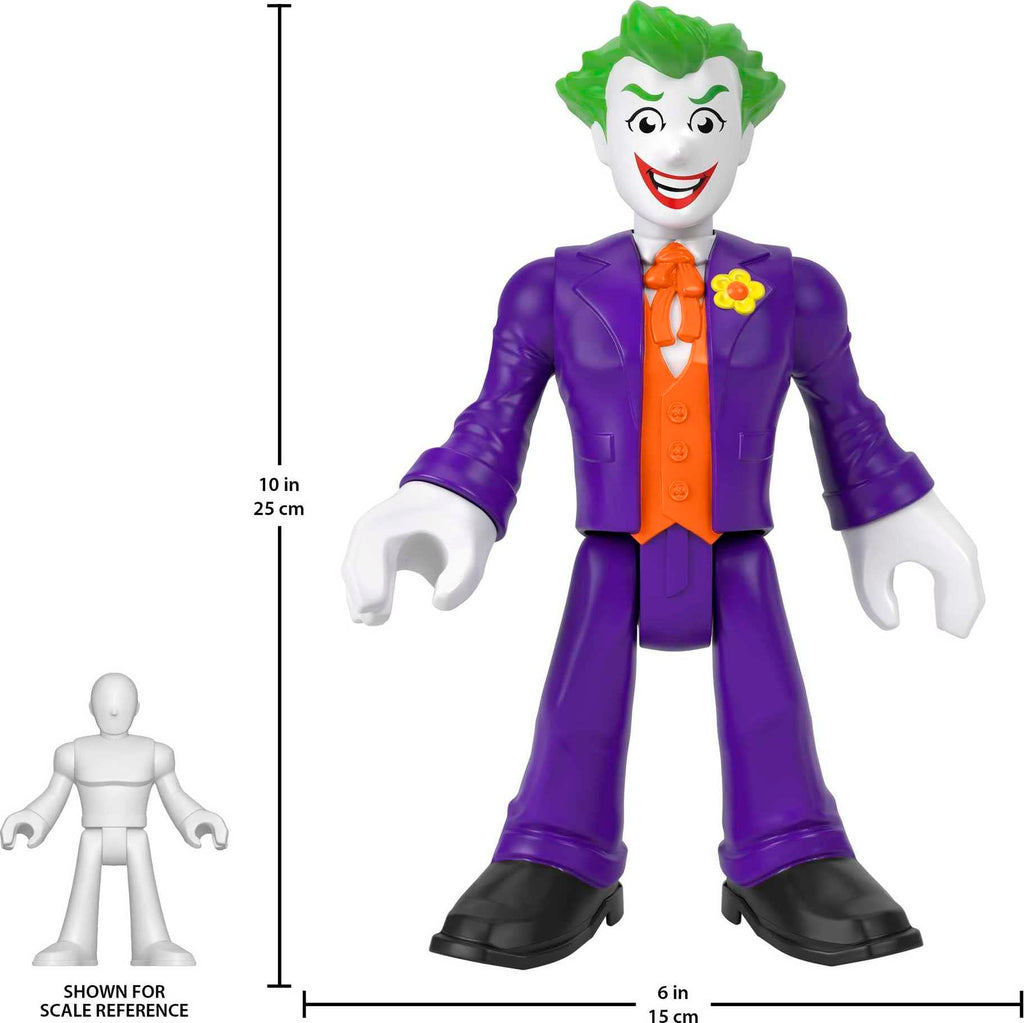 Fisher-Price Imaginext DC Super Friends The Joker XL 10-Inch Poseable Action Figure for Kids Ages 3-8