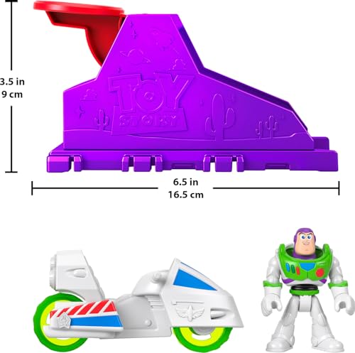 Fisher-Price Imaginext Toy Story Launcher Set with Buzz Lightyear Figure and Vehicle