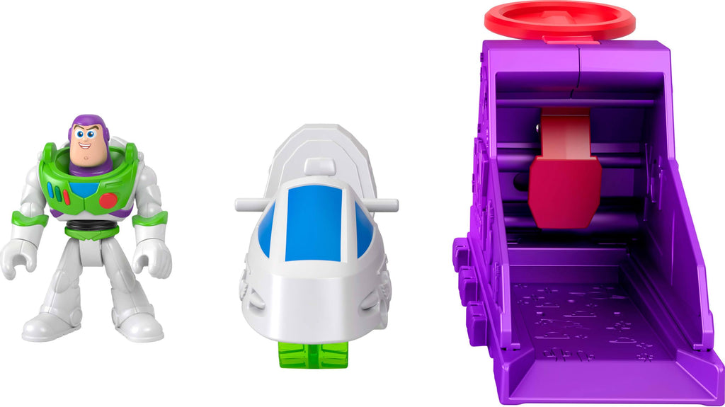 Fisher-Price Imaginext Toy Story Launcher Set with Buzz Lightyear Figure and Vehicle