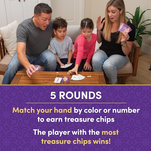 Five Crowns Jr. Card Game for Kids – Simplified Rummy with Rotating Wild Cards, Ages 5+