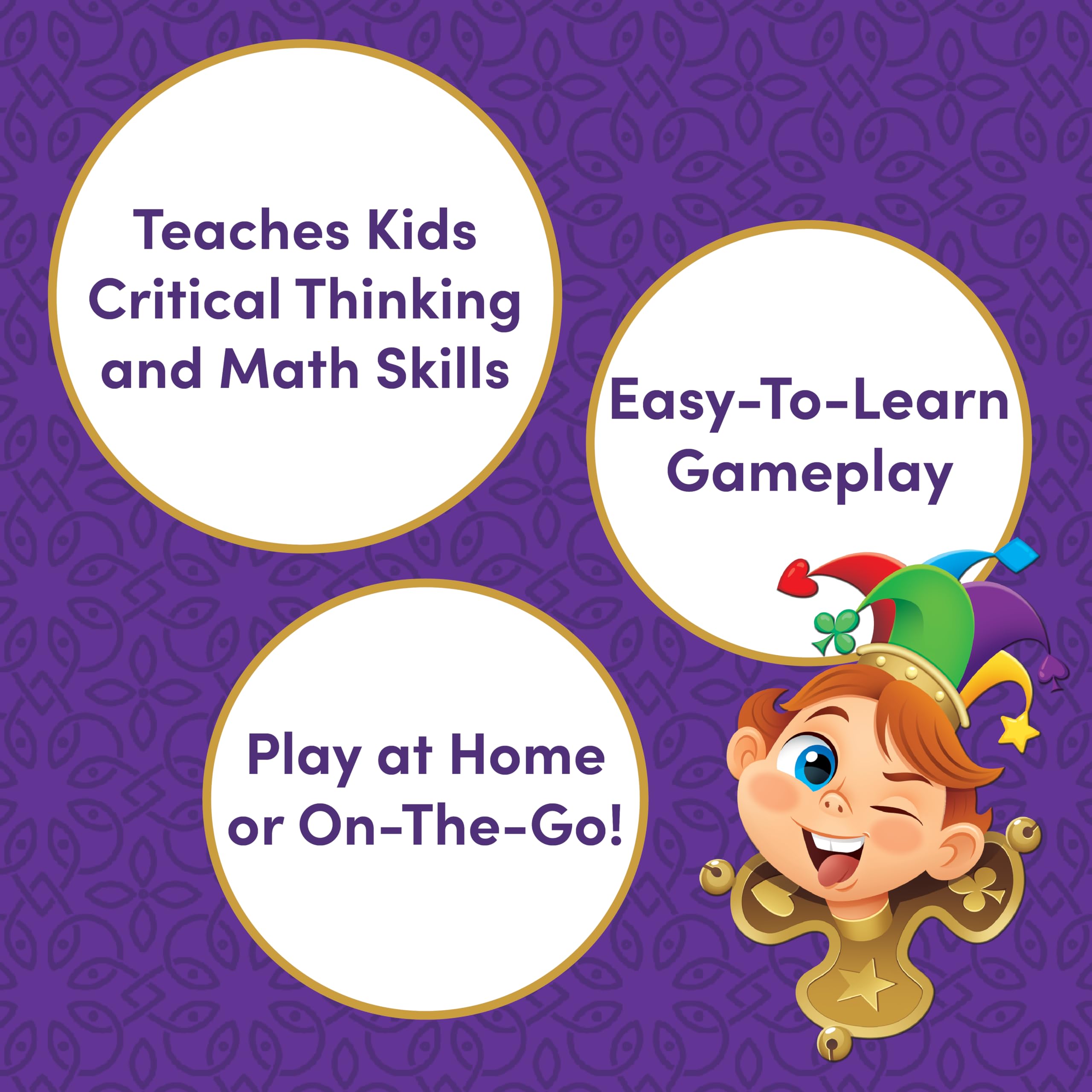 Five Crowns Jr. Card Game for Kids – Simplified Rummy with Rotating Wild Cards, Ages 5+