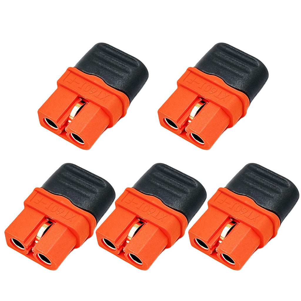 FLY RC XT60I Connectors 5 Pair Male Female with Signal Pin for RC Batteries
