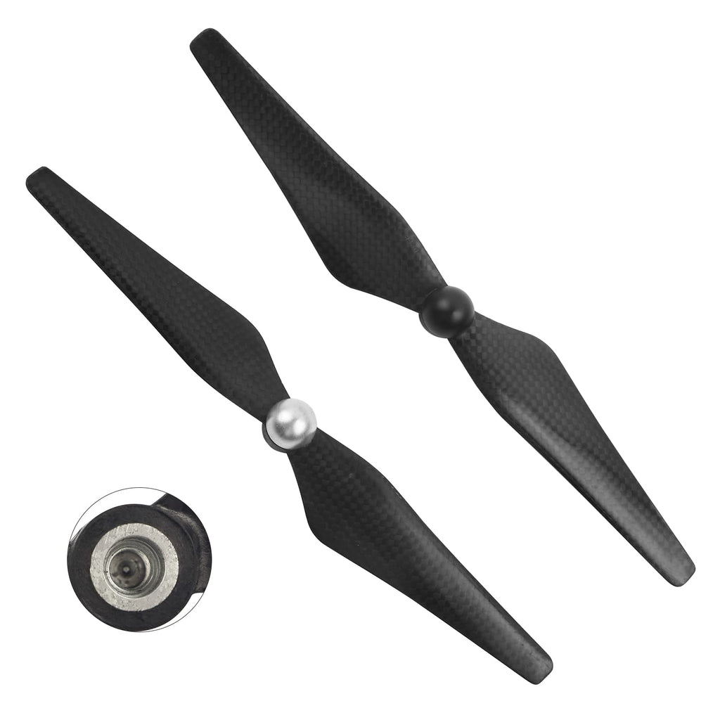 FLYPIG 9450 Carbon Fiber Self-Tightening Propellers for DJI Phantom 1/2/3 (2 Pairs, CW+CCW)