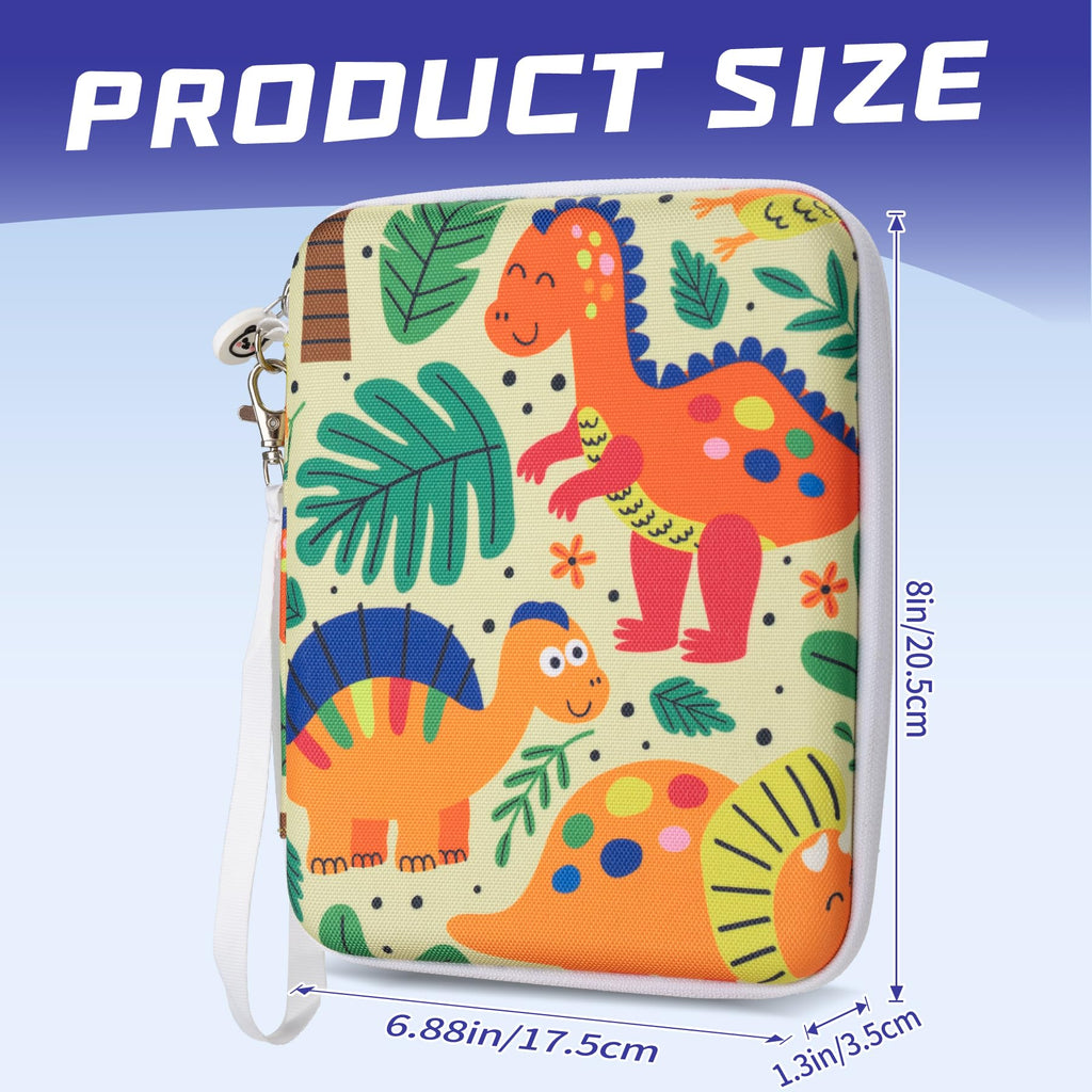 Fonwill 80-Pocket Yoto Card Case – Portable Binder with Zipper, Wildlife Design
