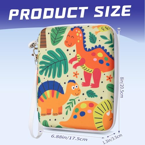 Fonwill 80-Pocket Yoto Card Case – Portable Binder with Zipper, Wildlife Design