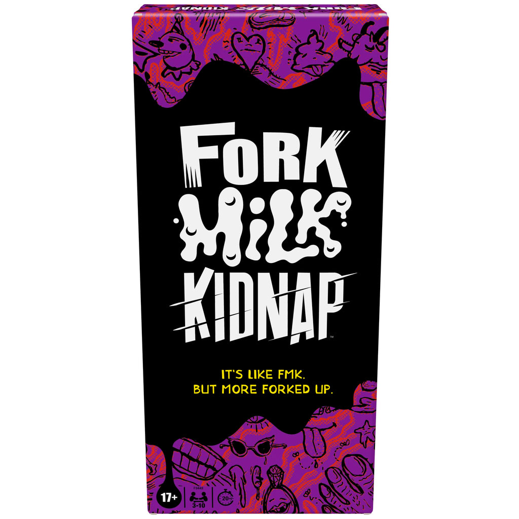 Fork Milk Kidnap: An Adults-Only Party Game of Questionable Choices for 3-10 Players