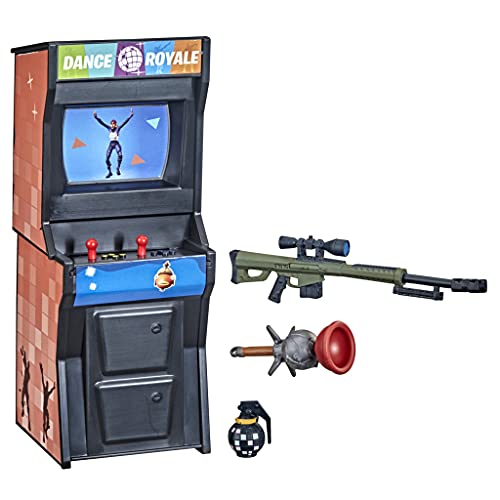 Fortnite Victory Royale Series Orange Arcade Machine Toy – 6-Inch Collectible with Accessories
