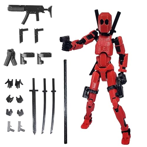 FoxVilla T13 Action Figure – Pre-Assembled 3D Printed Titan13 with Full Articulation