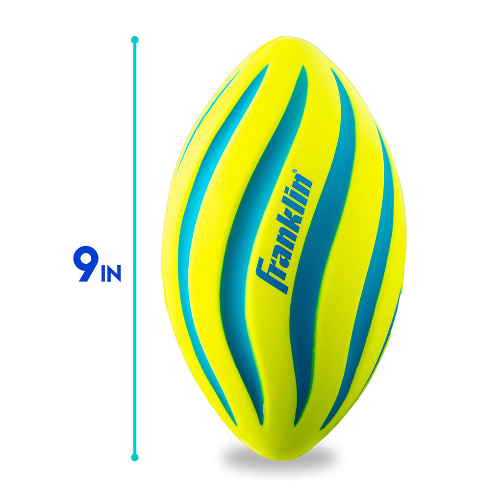 Franklin Sports Probrite 9-Inch Soft Foam Football – Mini Youth Toy for Indoor/Outdoor Play