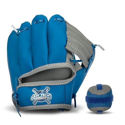 Franklin Sports Teeball Glove and Ball Set for Toddlers – 8" Right Hand Throw, Soft Foam