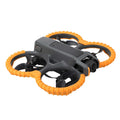 FSIDIWT Orange Silicone Propeller Guard Protector for DJI Avata 2 – Anti-Collision Bumper Ring