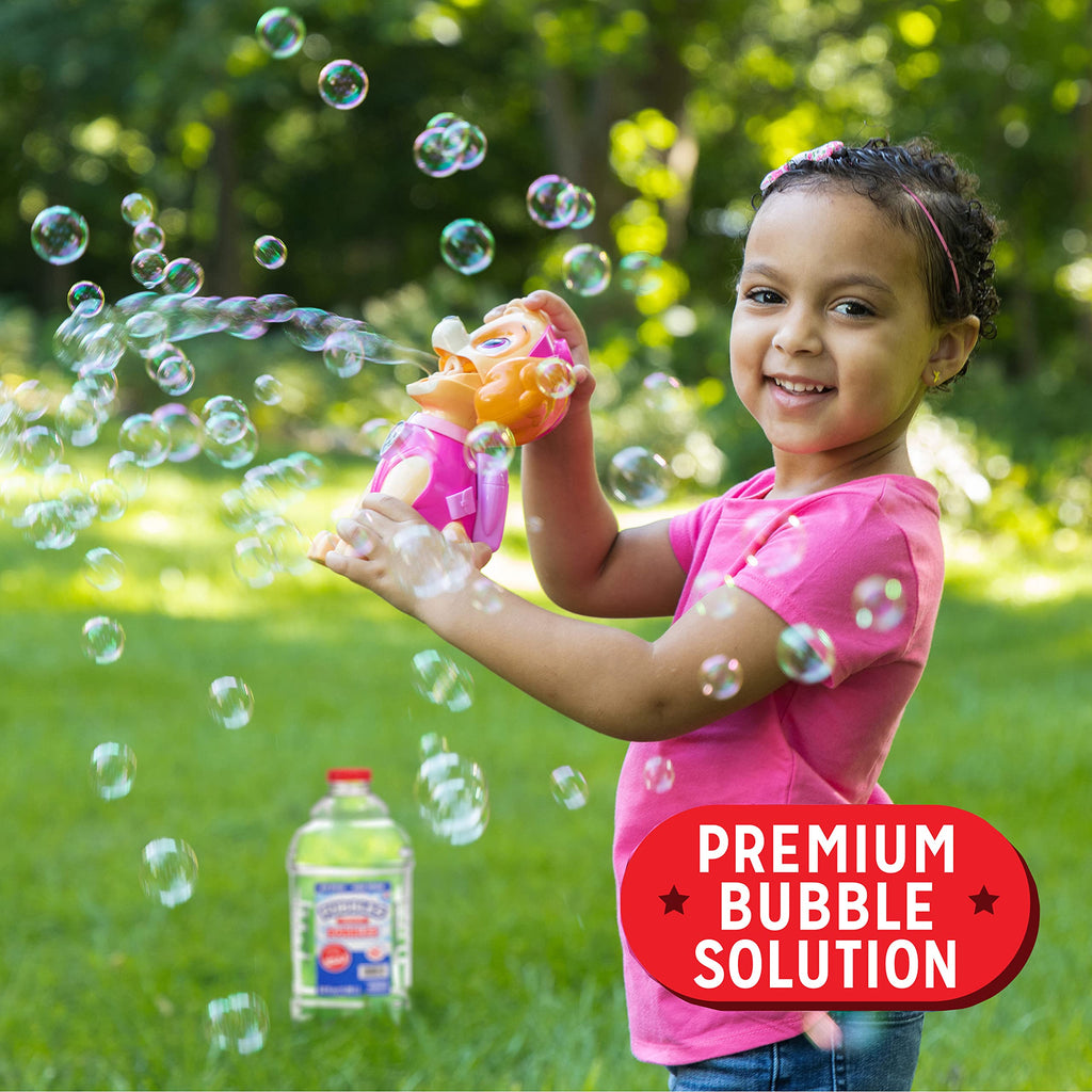 Fubbles 64 oz Bubble Solution Refill – Non-Toxic, Made in USA – Bulk Bubble Machine Refill