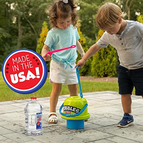 Fubbles 64 oz Bubble Solution Refill – Non-Toxic, Made in USA – Bulk Bubble Machine Refill