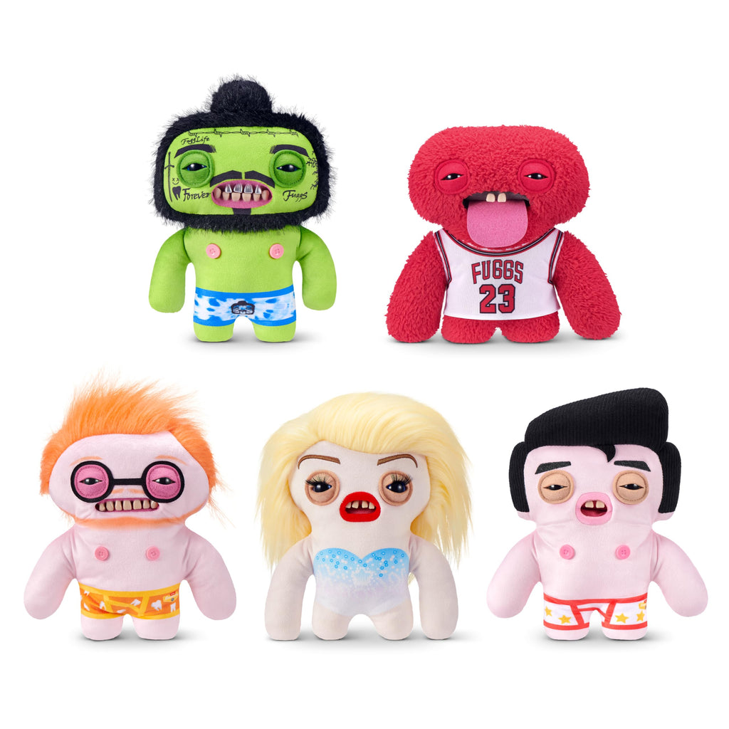 Fuggler Fugg Stars 9-Inch Fleeting Fartlet Plush – Funny Monster Stuffed Animal with Human-Like Teeth by ZURU