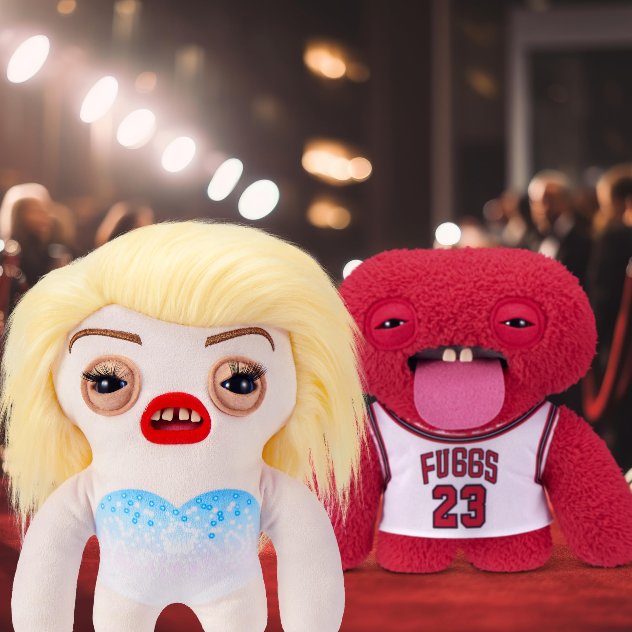 Fuggler Fugg Stars 9-Inch Fleeting Fartlet Plush – Funny Monster Stuffed Animal with Human-Like Teeth by ZURU