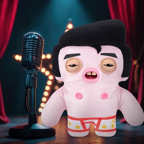 Fuggler Fugg Stars Greazee – 9-Inch Soft Plush with Human-Like Teeth, Ages 4+ Collectible