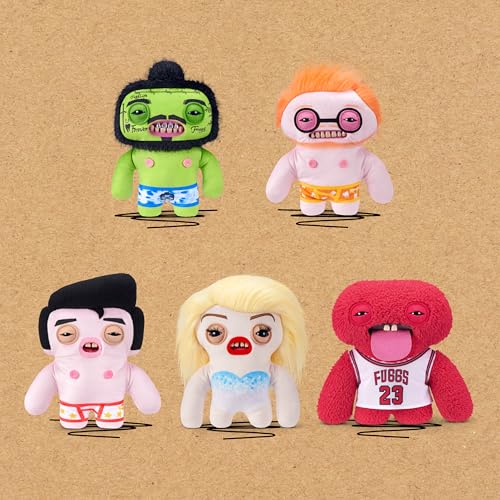 Fuggler Fugg Stars Greazee – 9-Inch Soft Plush with Human-Like Teeth, Ages 4+ Collectible