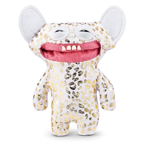 Fuggler Gold Fuggs (Grin Grin) - 9" Funny Ugly Monster Plush with Gold Foil Print
