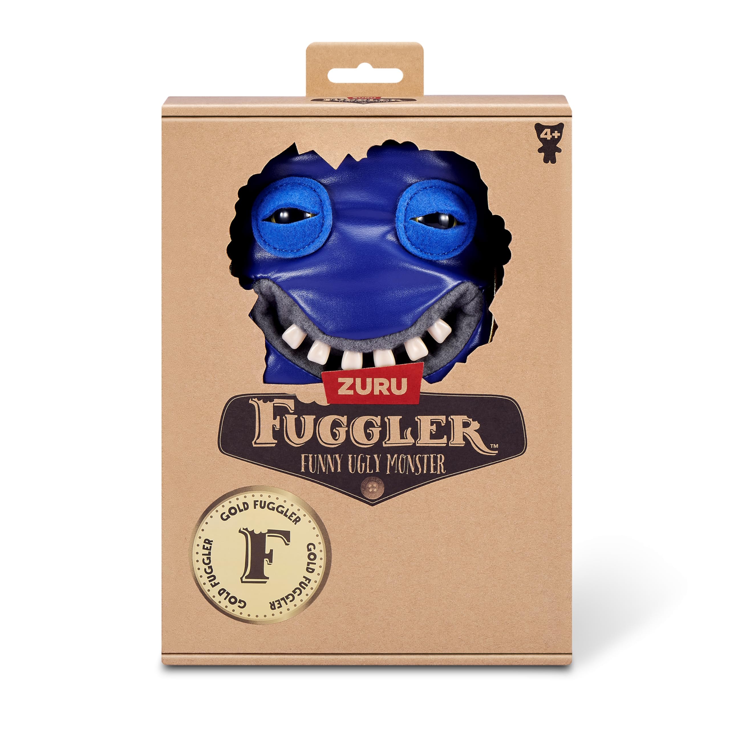 Fuggler Gold Fuggs Shameless Goof Mankini Plush - 9" Funny Ugly Monster Collectible