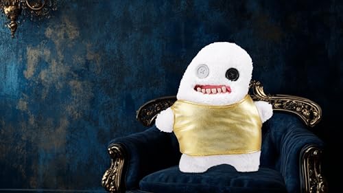 Fuggler Gold Fuggs Splodge Tank Top 9" Plush – Funny Ugly Monster Collectible by ZURU