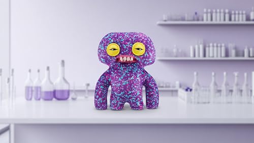 Fuggler Laboratory Misfits Squidge Plush – 9" Soft Collectible Monster Toy with Human-Like Teeth