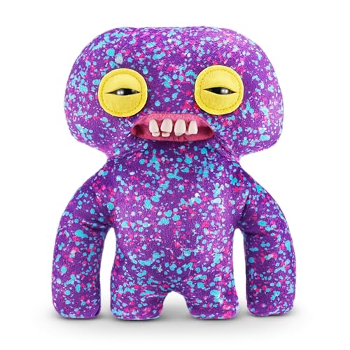 Fuggler Laboratory Misfits Squidge Plush – 9" Soft Collectible Monster Toy with Human-Like Teeth