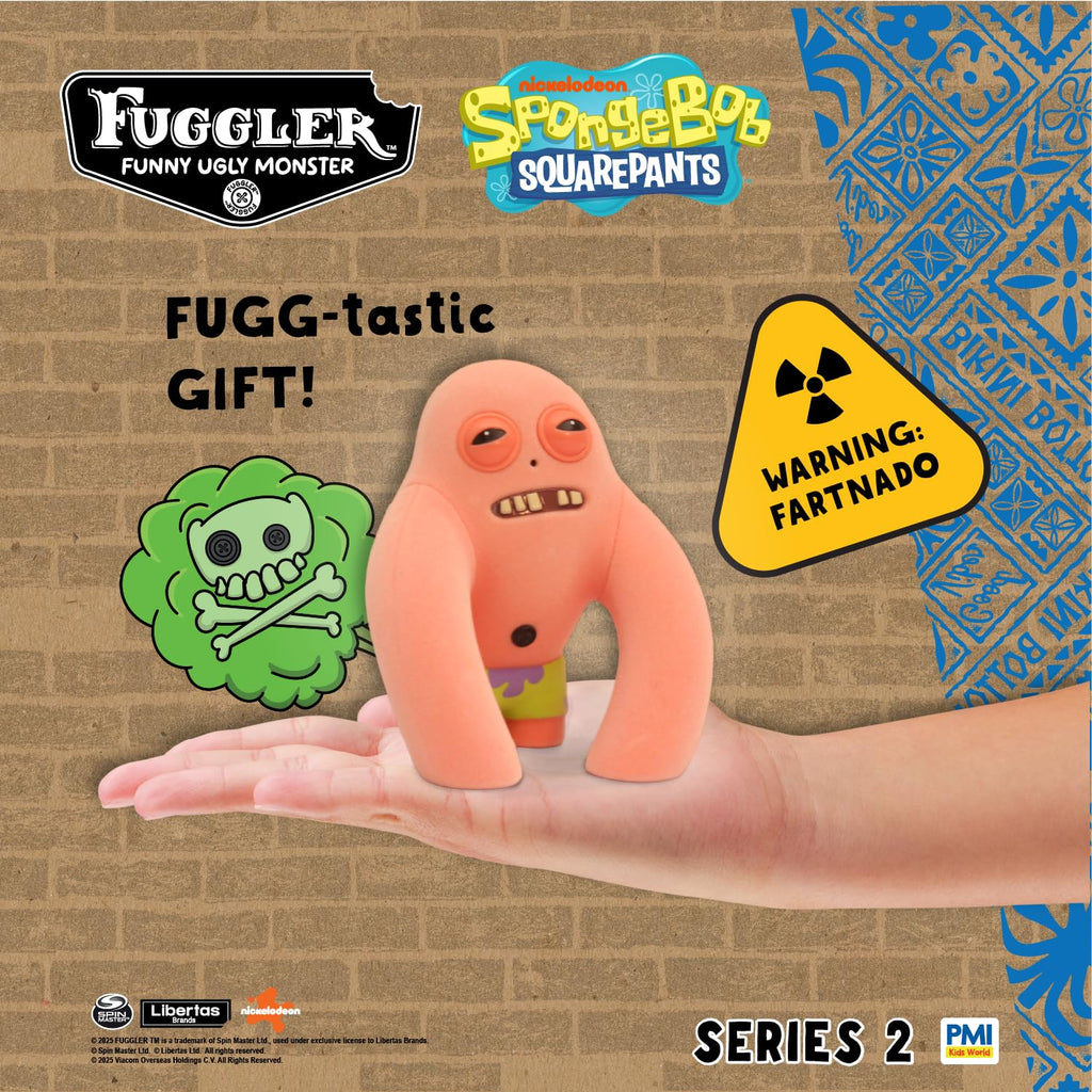 Fuggler Series 2 Farting Figure Patrick – Sensor-Activated Noisy Collectible