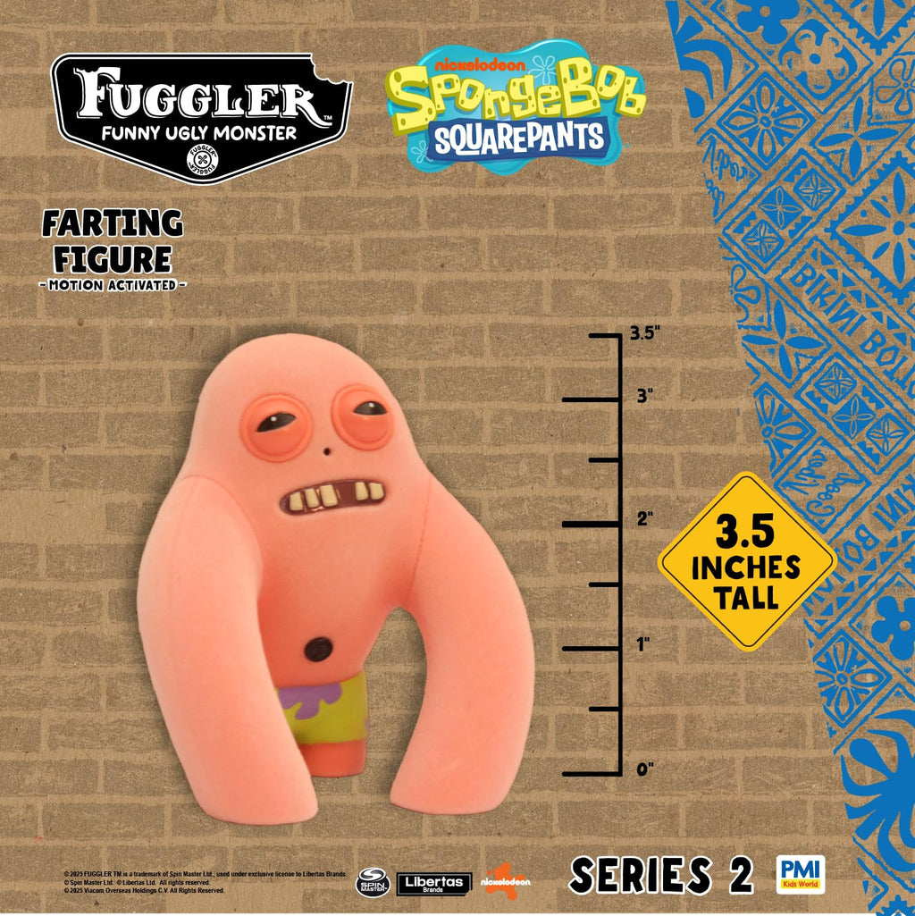 Fuggler Series 2 Farting Figure Patrick – Sensor-Activated Noisy Collectible