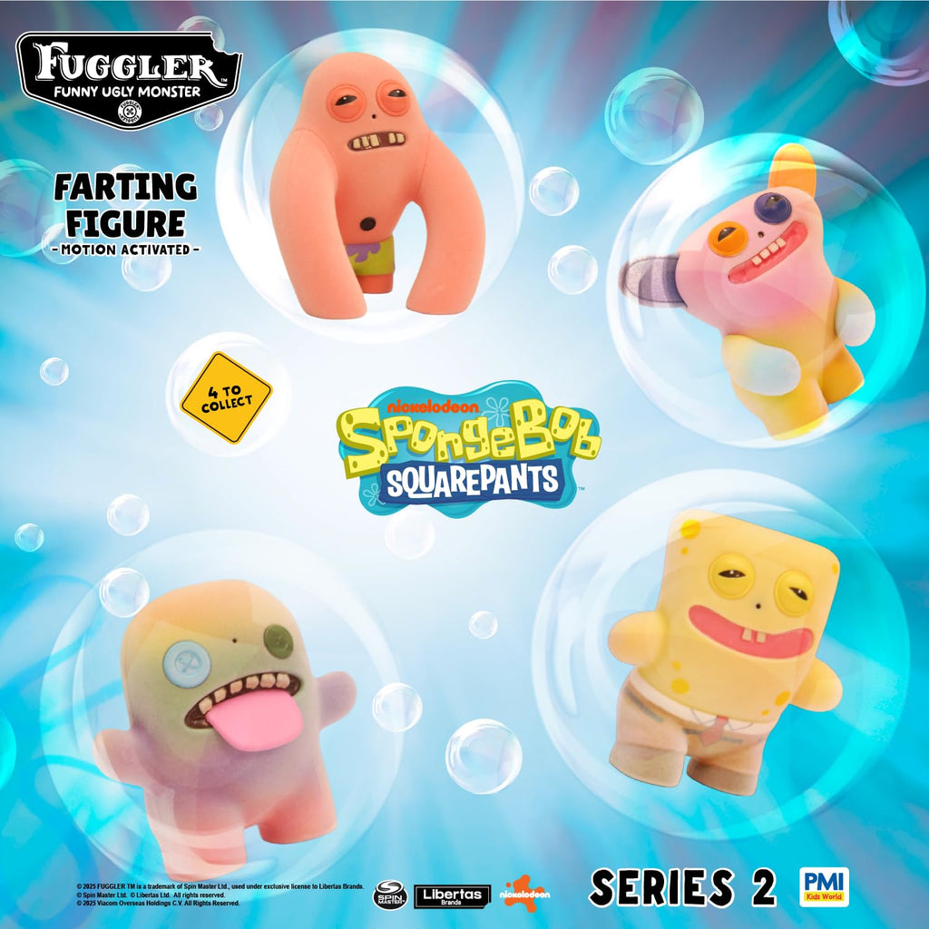 Fuggler Series 2 Farting Figure Patrick – Sensor-Activated Noisy Collectible