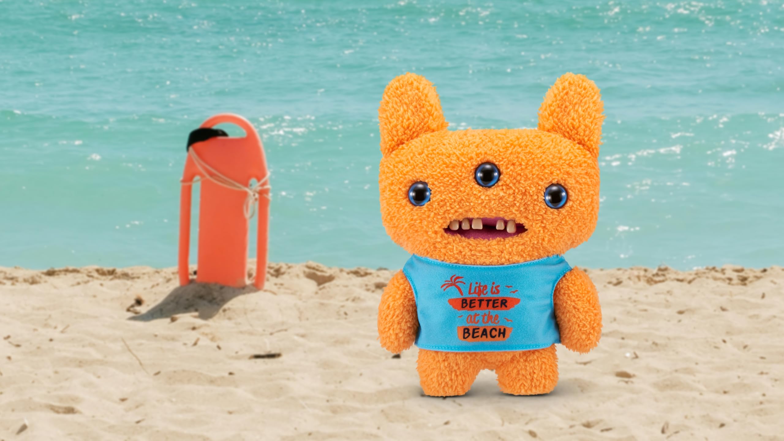 Fuggler Vacay Vibes Reek-O Orange 9" Plush – Funny Ugly Monster Toy