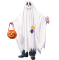 Fun World Kids Friendly Ghost Costume with Polka Dot Patches