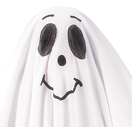 Fun World Kids Friendly Ghost Costume with Polka Dot Patches