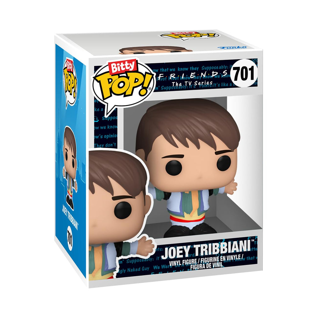 Funko Bitty POP! Friends 4-Pack: Phoebe, Monica, Chandler & Mystery Mini Figure with Display Case