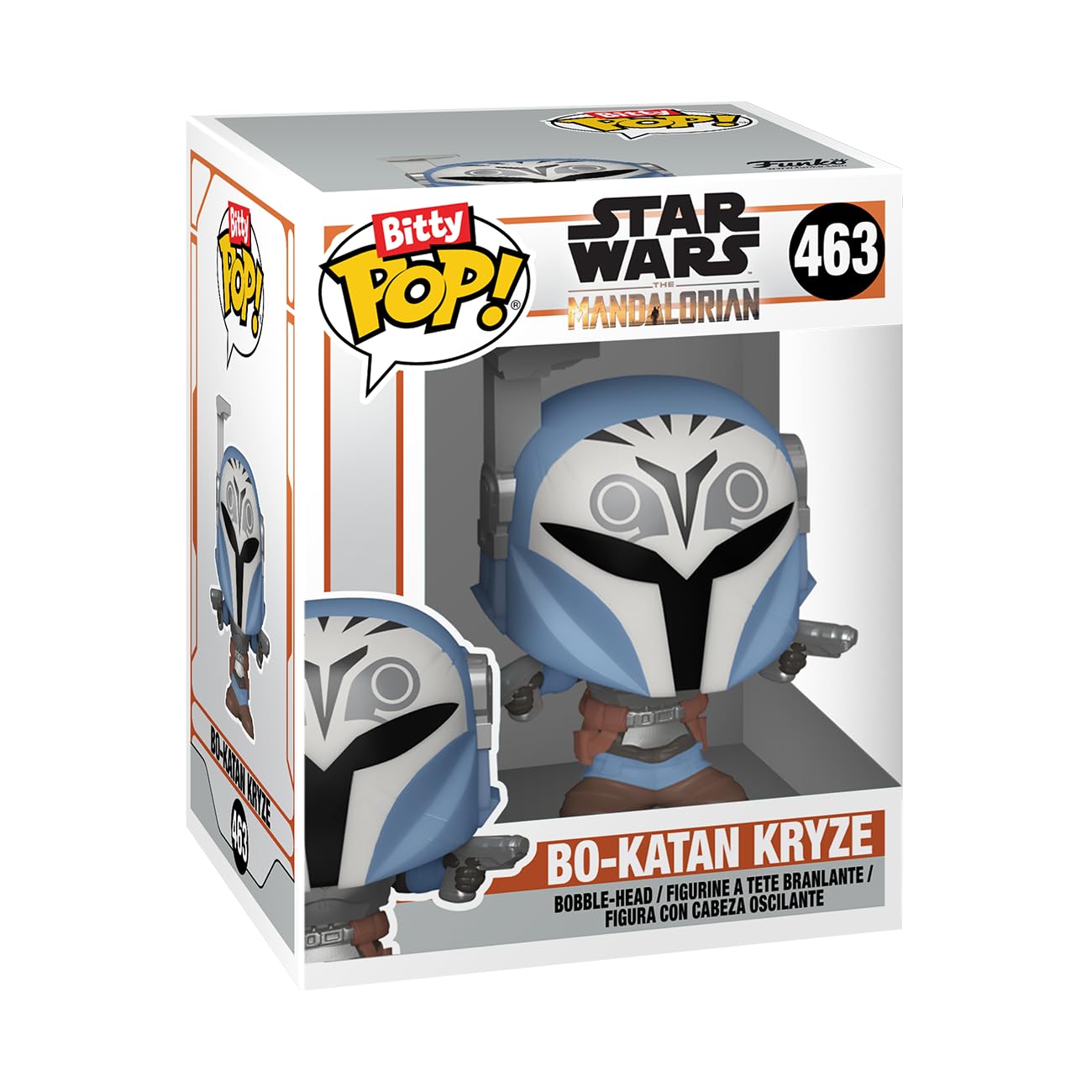 Funko Bitty Pop! The Mandalorian 4-Pack – Heavy Infantry, Armorer, Bo-Katan, & Mystery Chase (0.9-Inch Mini Figures)