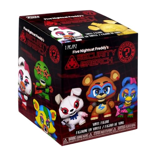 Funko Five Nights at Freddy's: Security Breach Mystery Mini - One Random Vinyl Figure, 3-Inch Collectible