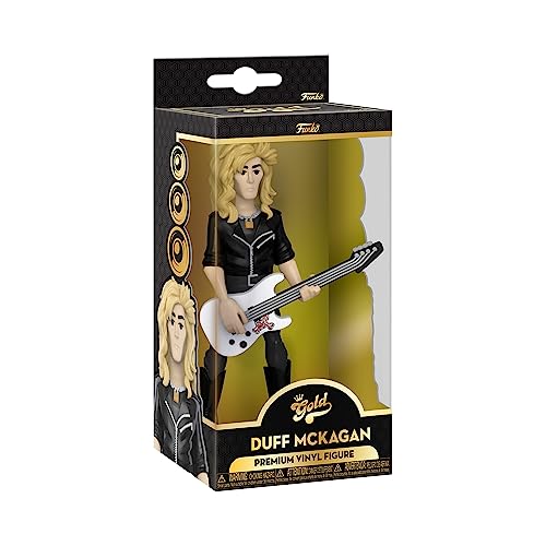 Funko Gold 5" Duff McKagan Guns N Roses Vinyl Figure – Rare Chase Variant Available