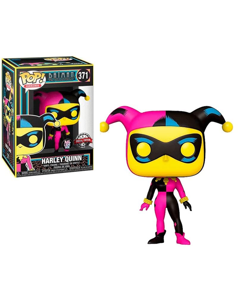 Funko Harley Quinn Black Light Exclusive Pop Vinyl Figure