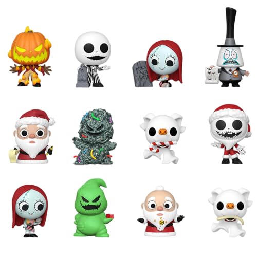 Funko Mystery Mini - Nightmare Before Christmas 30th Anniversary Blind Box - 3.4 Inch Vinyl Figure - Random Style