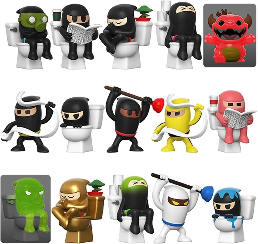 Funko Paka Paka Toilet Ninja Mystery Figure – Blind Capsule Collectible