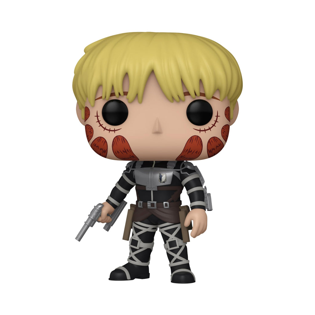 Funko Pop! Attack on Titan Armin Arlert Vinyl Figure – 3.75-Inch Collectible with 1-in-6 Chance for Rare Chase Variant