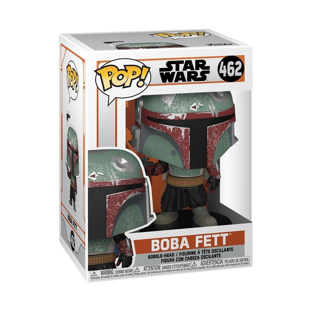Funko POP! Boba Fett (The Mandalorian) Vinyl Action Figure, 3.75-Inch Collectible