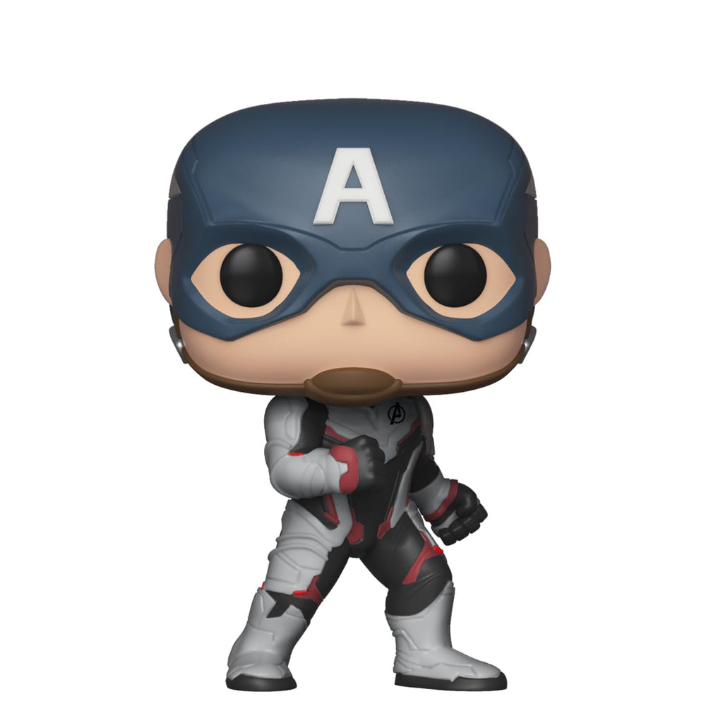 Funko Pop! Captain America (Avengers Endgame) – Collectible Vinyl Figure, 3.75 inches