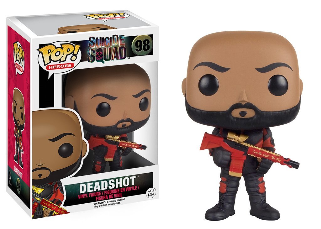 Funko Pop! Deadshot (No Mask) – Suicide Squad Collectible Vinyl Figure, 3 ¾ Inches