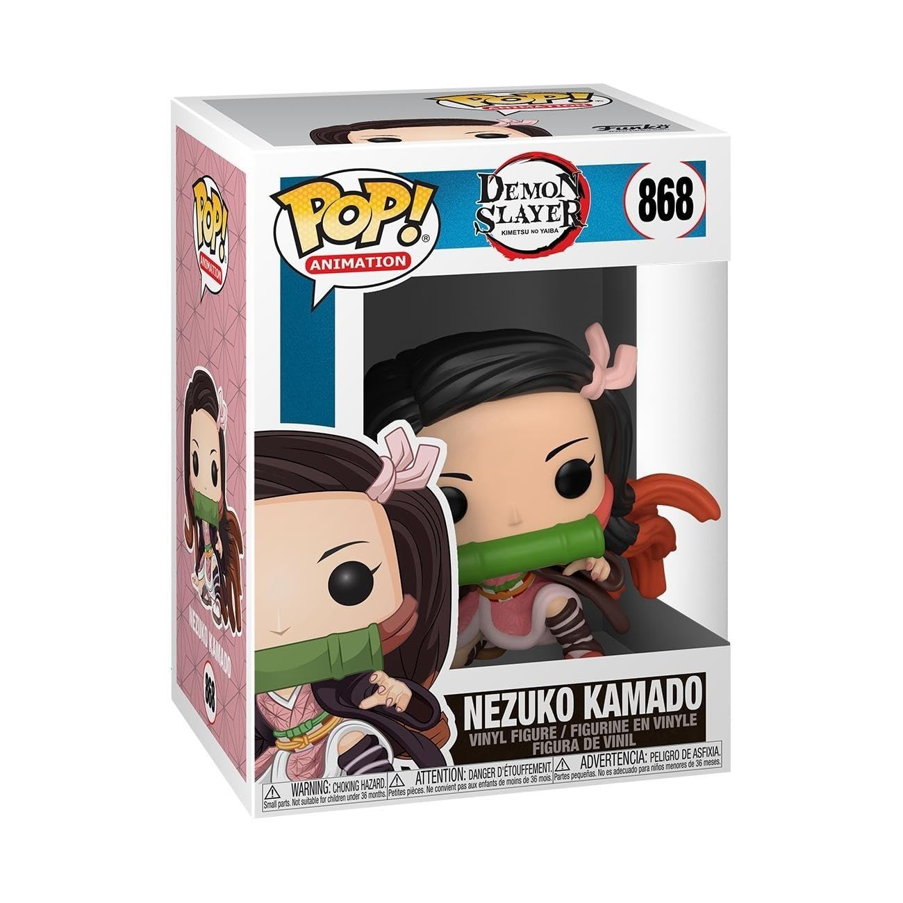 Funko Pop! Demon Slayer: Nezuko Kamado Vinyl Figure - 3.75-Inch Collectible