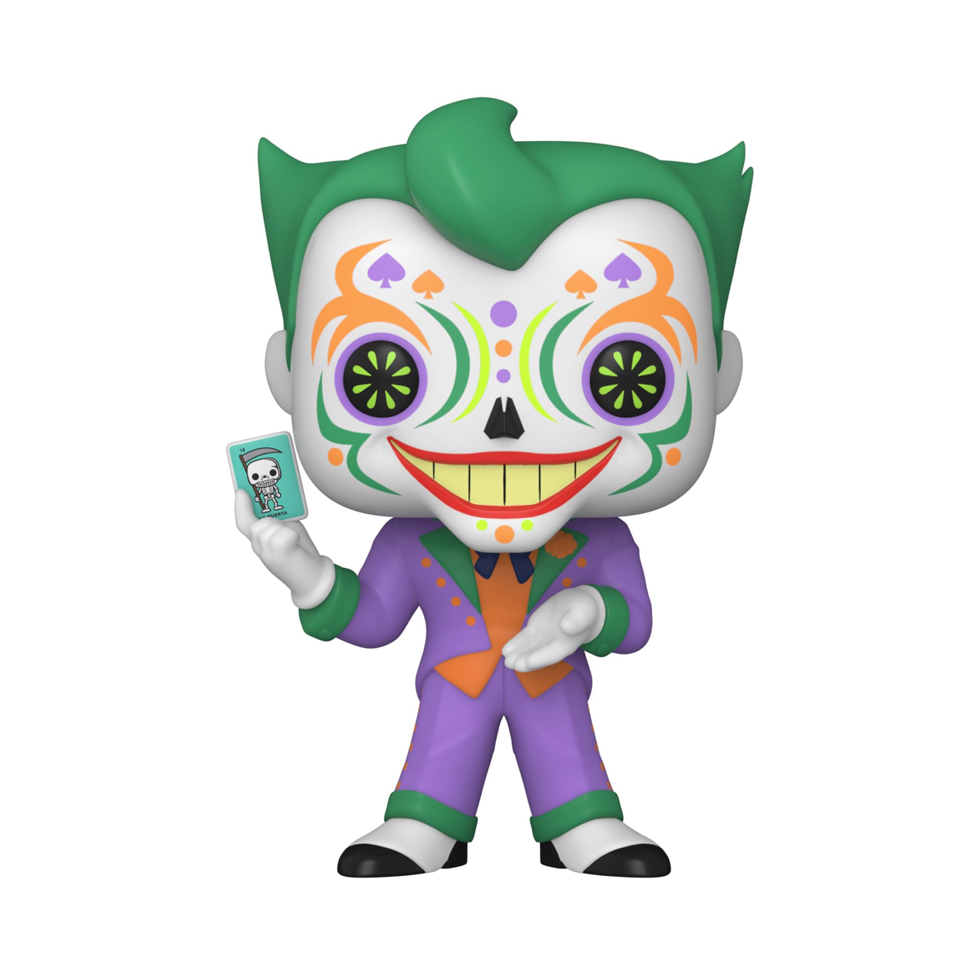 Funko Pop! Dia De Los DC Joker Vinyl Figure – Multicolor Collectible