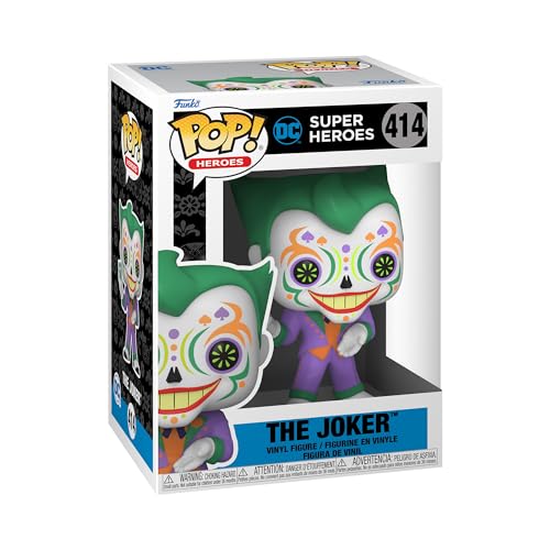 Funko Pop! Dia De Los DC Joker Vinyl Figure – Multicolor Collectible