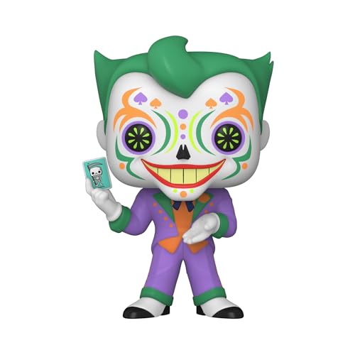 Funko Pop! Dia De Los DC Joker Vinyl Figure – Multicolor Collectible