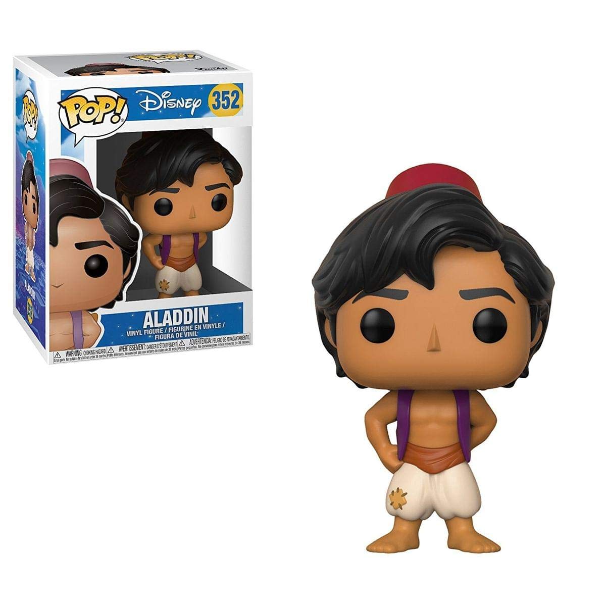 Funko Pop! Disney: Aladdin Collectible Vinyl Figure – 3.75 Inch Stylized Statue