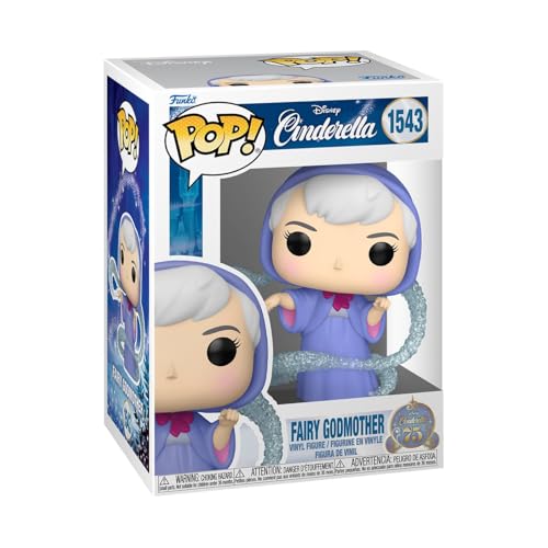 Funko Pop Disney: Cinderella 75th Anniversary - Fairy Godmother Vinyl Figure 3.85 inches