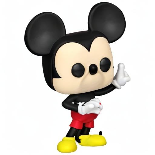 Funko Pop! Disney Mickey Mouse Vinyl Figure – 3.75-Inch Collectible for Fans and Display